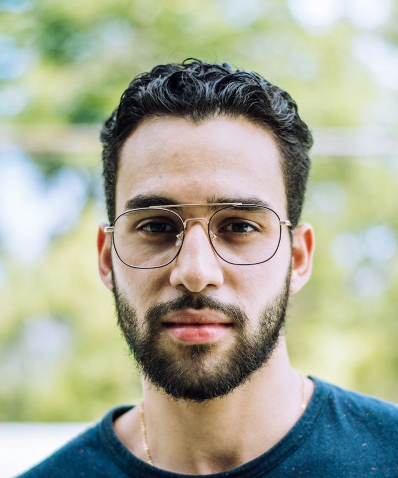 Portrait of Trav, demo photo